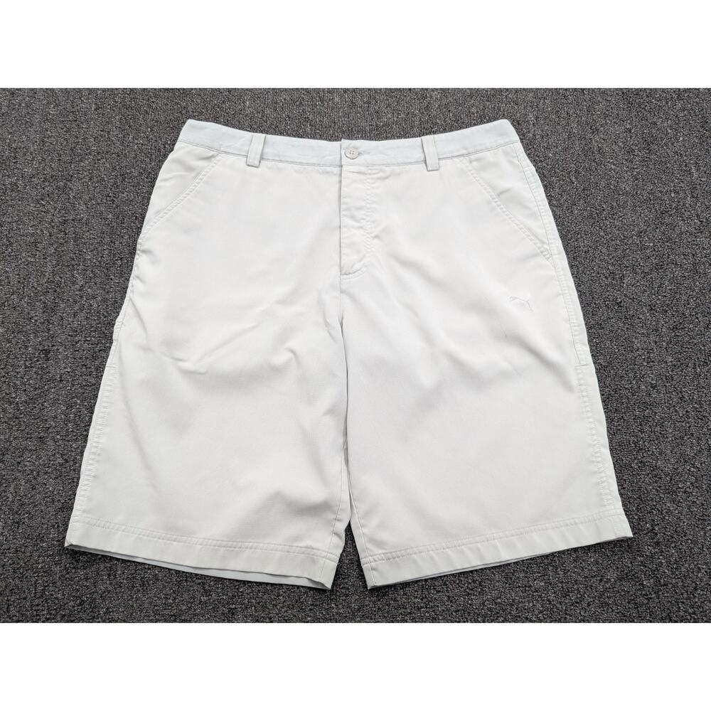 Puma Men's Performance Stretch Golf Shorts 11" Inseam Gray 558968 Size 36